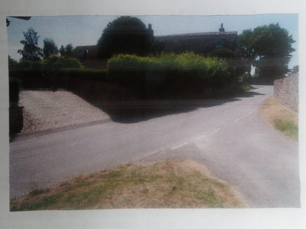 Driveway to No 3 Harley 